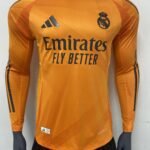 24/25 Real Madrid Away Long - Sleeve Jersey (Player Version)