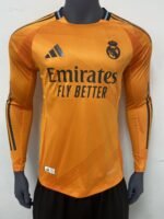 24/25 Real Madrid Away Long - Sleeve Jersey (Player Version)