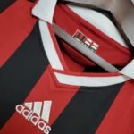 Jersey AC Milan Retro 09/10 - Red and Black - Image 4