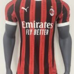24/25 AC Milan Home Jersey (Player Version)