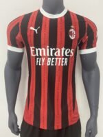 24/25 AC Milan Home Jersey (Player Version)