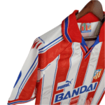 Jersey Atl??tico de Madrid 1996/1997 White and Red - - Image 3
