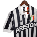 Jersey Juventus Retr?′ 1984/1985 - Black and White - Image 4