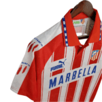 Jersey Atl??tico de Madrid Retro 1994/1995 - White and Red - Image 4