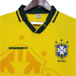 Jersey Selection Brazil Retro 1993/1994 Yellow - Image 3