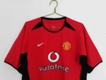 Jersey Manchester United  Retro 02/04 - Red - Image 2