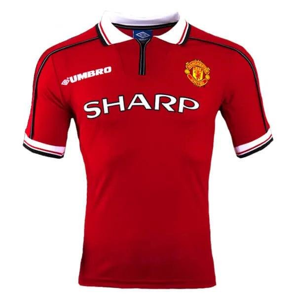 IMG-7417.jpg Jersey Manchester United Retro 98/99 com Patch - Red - Image 1