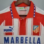 Jersey Atl??tico de Madrid Retro 1994/1995 - White and Red - Image 3