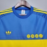 Jersey Boca Juniors Retro 1981 Blue and Yellow - Image 5