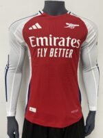 24/25 Arsenal Home Long Sleeve Jersey (Player Version)