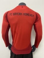 24/25 Bayern Munich Home Long-Sleeved Jersey (Player Version) - Image 2