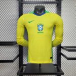 2025 Brazil Home Jersey Long Sleeve