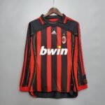 2006/2007 Retro AC Milan Home Jersey Long Sleeve