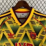 1991-1993 Retro Arsenal Away Jersey Long Sleeve - Image 3