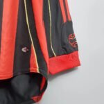 2006/2007 Retro AC Milan Home Jersey Long Sleeve - Image 6