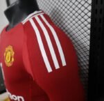 Machester United 2024/2025 Home Kit Long Sleeve - Image 6