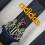 1995-1997 Retro Newcastle United Home Jersey Long Sleeve - Image 4