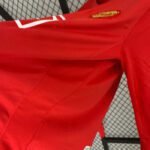 Manchester United Retro 2007-2008 Home Kit Long Sleeve - Image 4