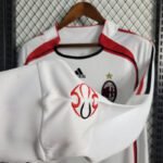 2006/2007 Retro AC Milan Away Jersey Long Sleeve - Image 7
