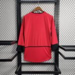 2002/2004 Retro Manchester United Home Long Sleeve - Image 2