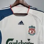 Retro 2006-2007 Liverpool Away Long sleeve - Image 3