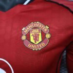 2025/2026 Manchester United Home Long Sleeve - Image 5