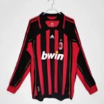 AC Milan Retro 2007-2008 Long Sleeve Home Kit