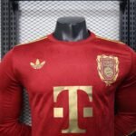 Bayern Munchen 2025/2026 125th Anniversary Edition Red Long Sleeve - Image 3