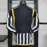 Juventus 2023/2024 Long Sleeve Home Kit - Image 2