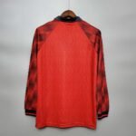 1996/1998 Retro Manchester United Home Long Sleeve - Image 2