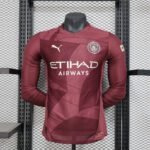 2024/2025 Manchester City Third Away Long Sleeve
