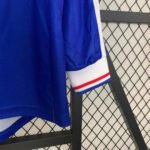 1998 Retro France Home Jersey Long Sleeve - Image 8