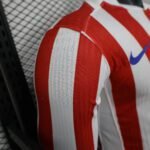 2025/2026 Atletico Madrid Home Long Sleeve - Image 5