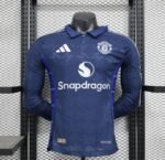 Manchester United 2024/2025 Away Kit Long Sleeve