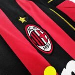 AC Milan Retro 2007-2008 Long Sleeve Home Kit - Image 4