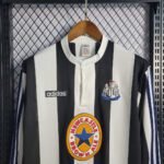 1997-1999 Retro Newcastle United Home Long Sleeve - Image 3