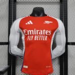 Arsenal 2024/2025 Home Kit Long Sleeve