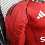 2025/2026 Manchester United Home Long Sleeve - Image 6