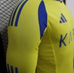 Al Nassr 2024/2025 Home Kit Long Sleeve - Image 6