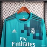 Real Madrid Retro 2017-2018 Third Kit Long Sleeve - Image 3