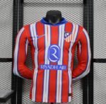 Atletico Madrid 2024/2025 Home Kit Long Sleeve