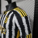 Juventus 2023/2024 Long Sleeve Home Kit - Image 7