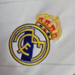 2017-2018 Retro Real Madrid Home Kit Long Sleeve - Image 5