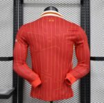 Liverpool 2024/2025 Home Kit Long sleeve - Image 2