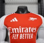 Arsenal 2024/2025 Home Kit Long Sleeve - Image 3