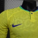 Brazil 2023/2024 Home Kit Long Sleeve - Image 4