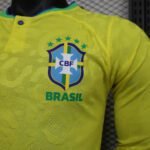Brazil 2023/2024 Home Kit Long Sleeve - Image 6