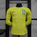 Brazil 2023/2024 Home Kit Long Sleeve