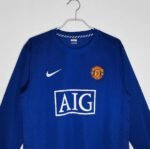 Manchester United Retro 2008-2009 Away Kit Long Sleeve - Image 3