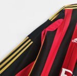 AC Milan Retro 2013-2014 Long Sleeve Home Kit - Image 5